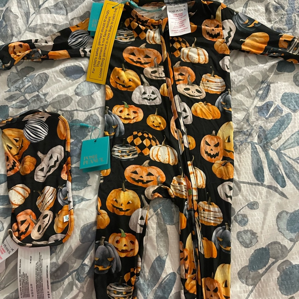 BNWT Posh Peanut 18-24 month with matching lovey, sold out on site